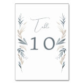 海中結婚葉 テーブルナンバー (正面)