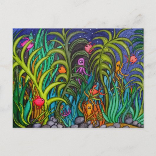 海中葉書 ポストカード (正面)