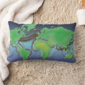 海中連絡線 ランバークッション (ブランケット)