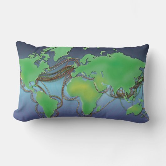 海中連絡線 ランバークッション (正面)