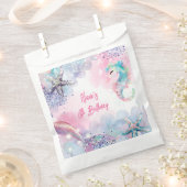 海中魔法人魚の誕生日バッシュ フェイバーバッグ (クリップ留めされた状態)