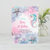 海中魔法人魚の誕生日バッシュ 招待状 (スタンド正面)