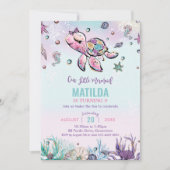 海亀の下の虹  招待状 (正面)