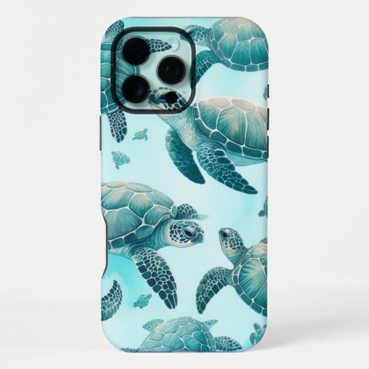 海亀の友達 iPhoneケース (裏面)
