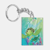 海亀の救出 キーホルダー (正面左)