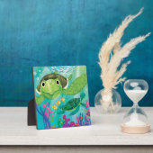 海亀の救出 フォトプラーク (インサイチュ)