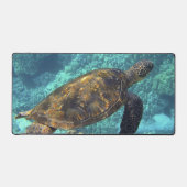 海亀の水中または写真 デスクマット (正面)