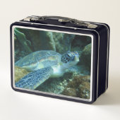 海亀の海底写真 メタルランチボックス (裏面)