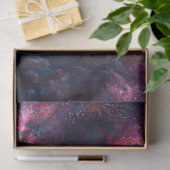 海亀の紫色サンゴ礁デコパージュ 薄葉紙 (ギフト)