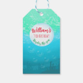 海亀の誕生日パーティーの下で ギフトタグ (裏面)