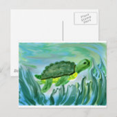 海亀像 ポストカード (正面/裏面)