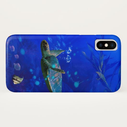 海亀風 Case-Mate iPhoneケース (裏面(横))