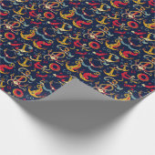 海事パターン ラッピングペーパー (角)
