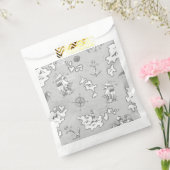 海事モノトーン アンティーク 海賊の地図 フェイバーバッグ (封をした状態)