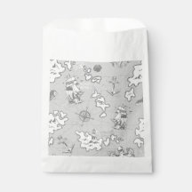 海事モノトーン アンティーク 海賊の地図