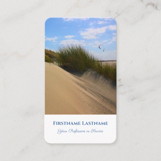 海事休日ツアー砂丘旅行代理店スタイル 名刺 (正面)