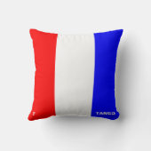 海事国旗T – タンゴ クッション (裏面)