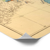 海事地方の地質図 ポスター (角)