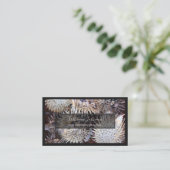 海事専門家やシーフード海愛好家のbusi 名刺 (スタンド正面)