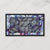 海事専門家やシーフード海愛好家のbusi 名刺 (裏面)