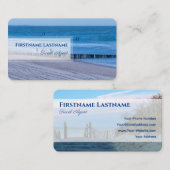 海事嵐ビーチ夕日海旅行代理店 名刺 (正面/裏面)