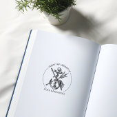 海事書籍コレクションからのヴィンテージアンカー ラバースタンプ