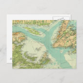 海事省とニューファンドランド ポストカード (正面/裏面)