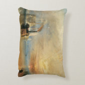 海事芸術ジョセフ・ターナーによるテメレアとの戦い アクセントクッション (裏面(縦))