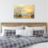 海事芸術ジョセフ・ターナーによるテメレアとの戦い キャンバスプリント (インサイチュ (寝室))