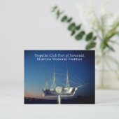 海事記念館サバンナGA写真 ポストカード (スタンド正面)