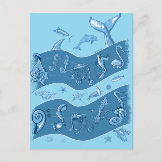 海交響曲 ポストカード (正面)