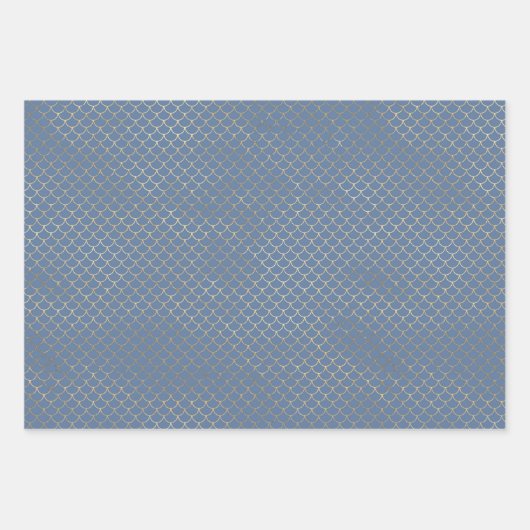 海人魚の下で誕生日赤ちゃんシャワーの贈り物 ラッピングペーパーシート (正面)