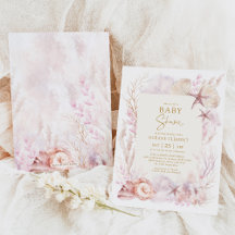 海人魚の下の夢のような海の赤ちゃんシャワー