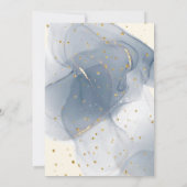 海人魚の誕生日の下 招待状 (裏面)