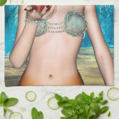 海人魚 キッチンタオル (折り畳み)