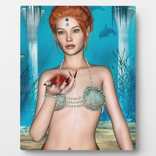 海人魚 フォトプラーク (正面)