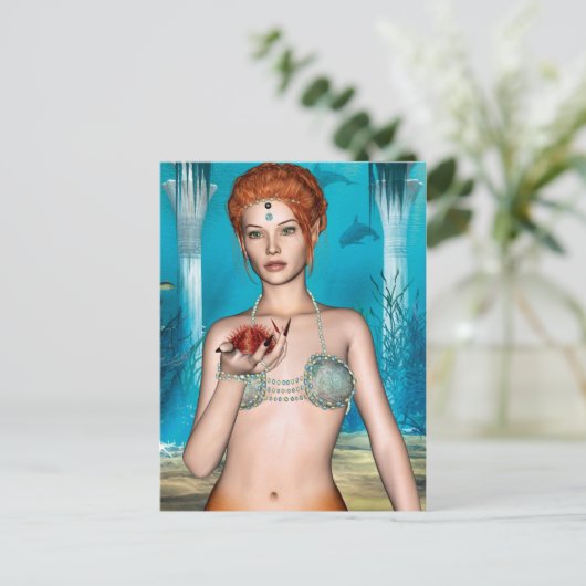 海人魚 ポストカード (スタンド正面)