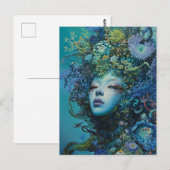 海人魚 ポストカード (正面/裏面)