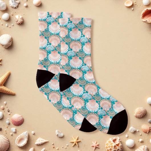 海会計ティール（緑がかった色） ソックス