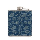 海住民パターン2 フラスク (裏面)