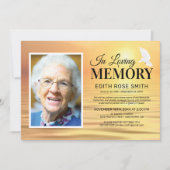 海供養 |愛するメモリーフォト 招待状 (正面)