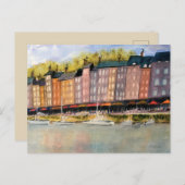 海側にはフランス製はがき ポストカード (正面/裏面)