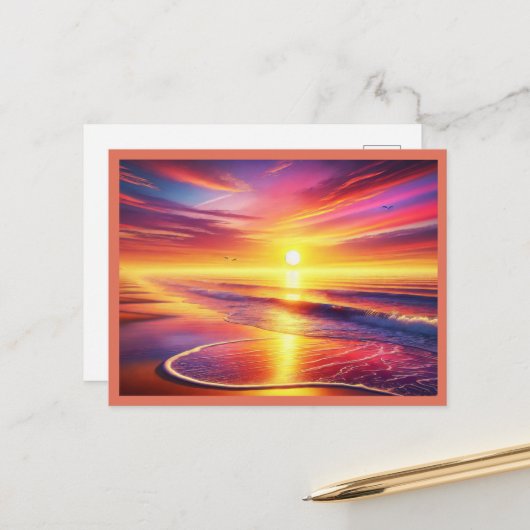 海光彩はがき ポストカード (正面/裏面インサイチュ)