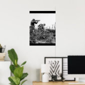 海兵第1師団の海兵隊員(A Marine of the 1 Marine Division) _Wa ポスター (ホームオフィス)