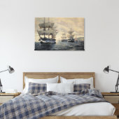 海兵解放軍の上陸 キャンバスプリント (インサイチュ (寝室))