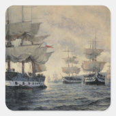 海兵解放軍の上陸 スクエアシール (正面)