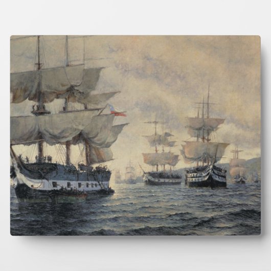 海兵解放軍の上陸 フォトプラーク (正面)