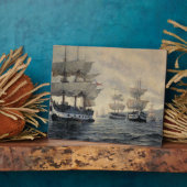 海兵解放軍の上陸 フォトプラーク (側面)