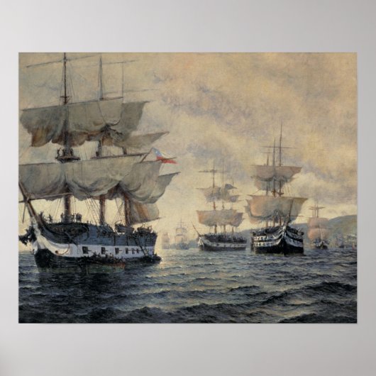 海兵解放軍の上陸 ポスター (正面)