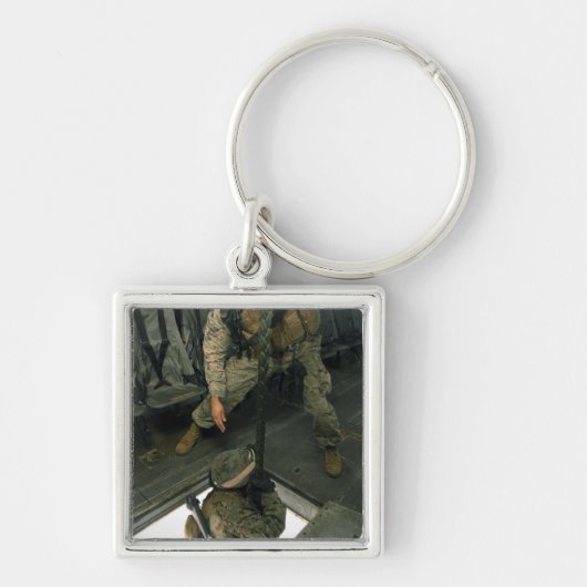 海兵隊が海兵仲間を地獄へ落とす キーホルダー (正面)
